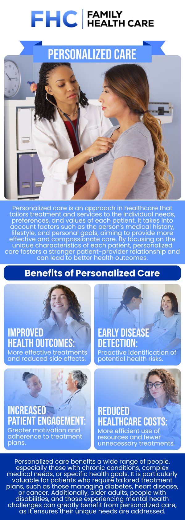 Personalized medicine tailors medical treatment to each patient's unique genetic makeup, lifestyle, and environmental factors, ensuring more effective care. By addressing individual needs, it can improve treatment outcomes, reduce side effects, and enhance overall health management. To discover how a customized healthcare plan can optimize your vitality and safely target your specific medical needs, consult Dr. Dinh Tran, MD, for a comprehensive and truly individualized evaluation. For more information, contact us or request an appointment online. We are conveniently located at 1507 NE 150th St, Suite A, Shoreline, WA 98155.